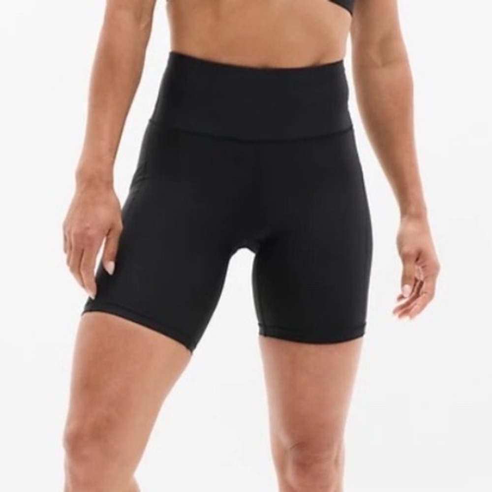 Athleta Interval Stash 7"‎ Short Black XS New With Tags